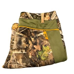 SHE Outdoor Hunting Pants Womens Large (35x31 ACTUAL) Kanati Camo Fleece Lined